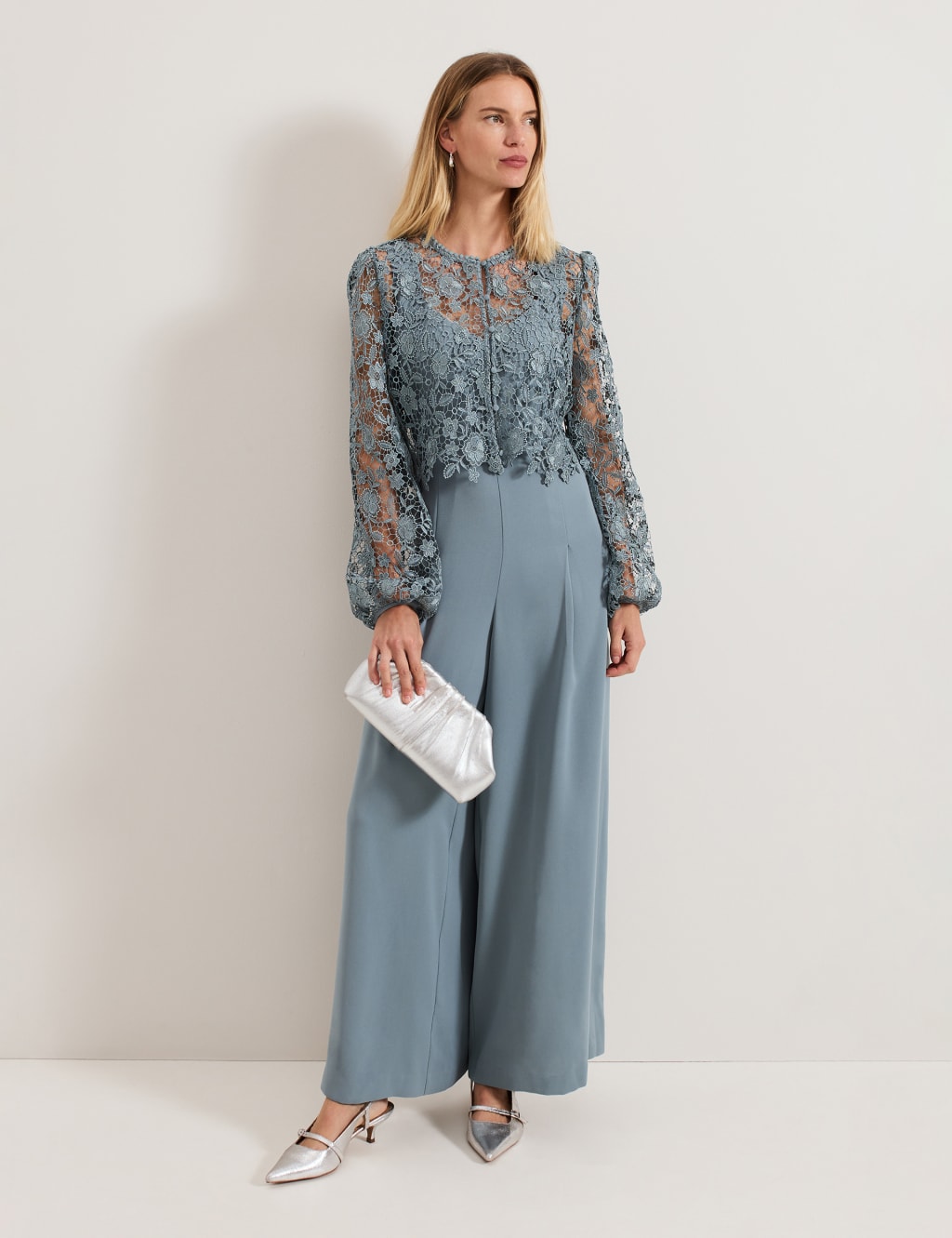 Lace Detail 2-in-1 Jumpsuit