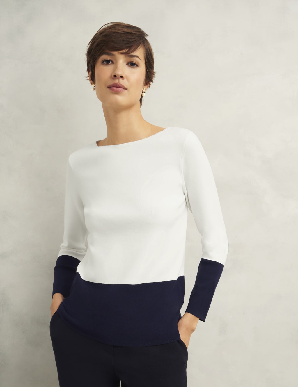 Colour Block Jumper