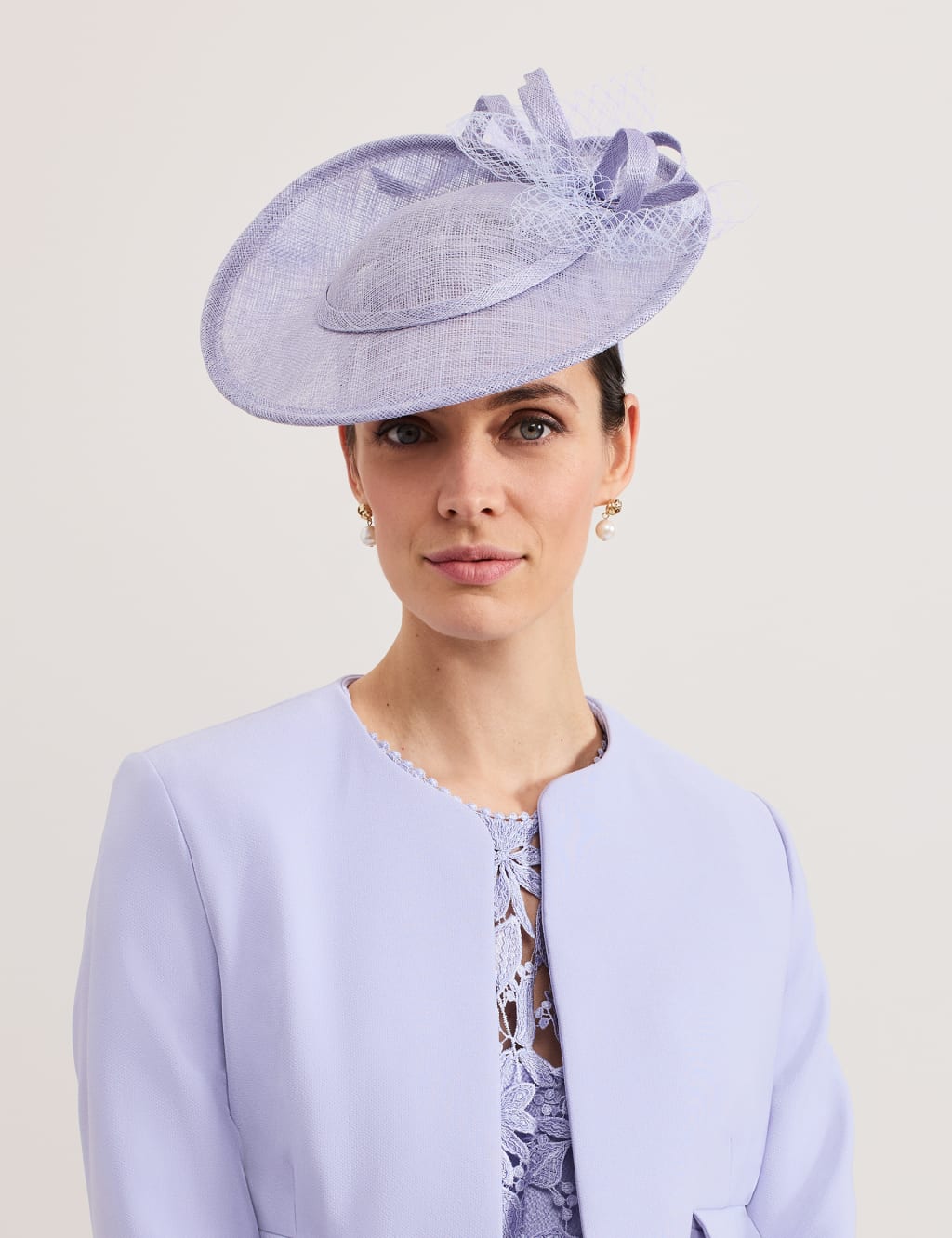 Textured Bow Fascinator