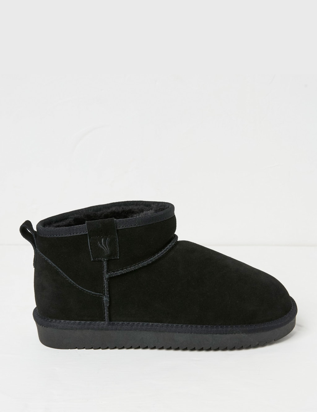 Leather Flat Heel Ankle Boots