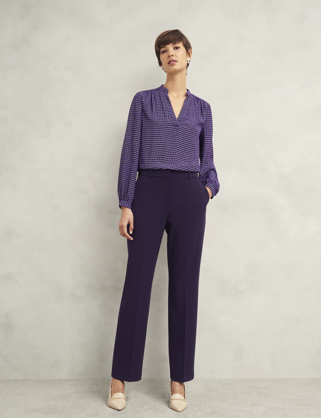 Slim Fit Trousers