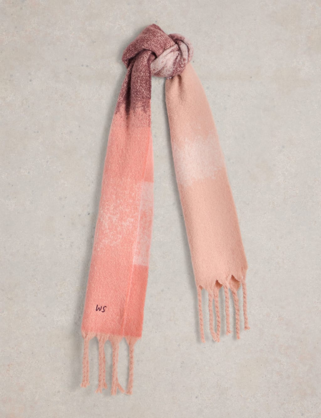 Striped Skinny Scarf