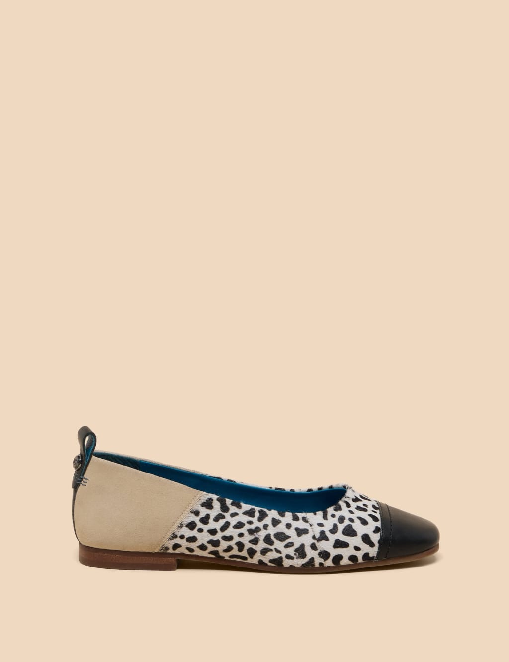 Leather Slip On Ballet Pump
