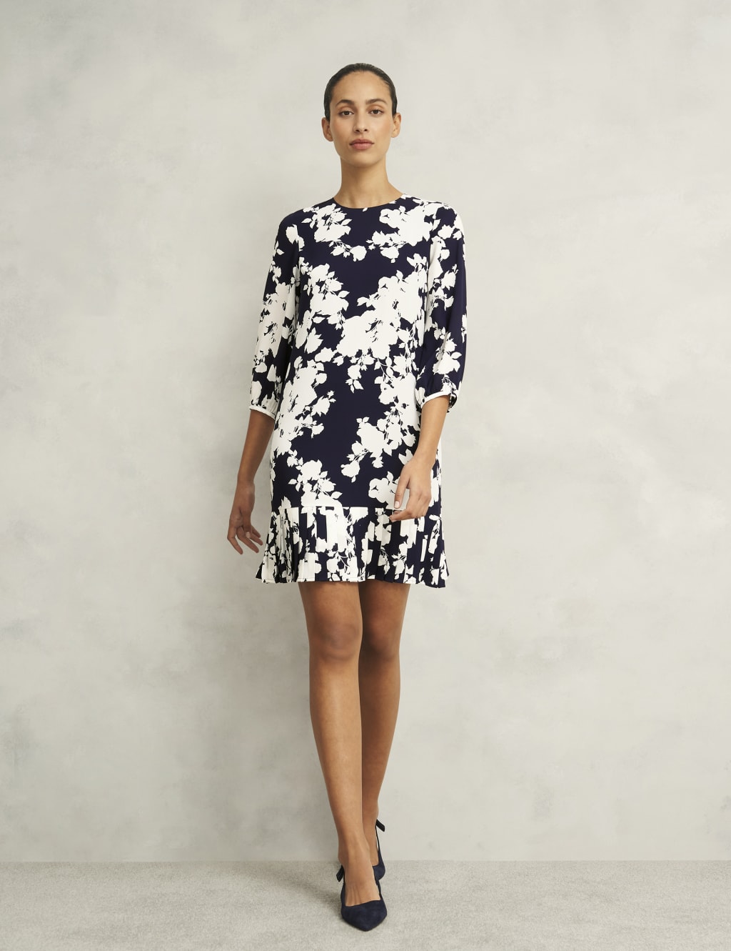 Floral Mini Skater Dress