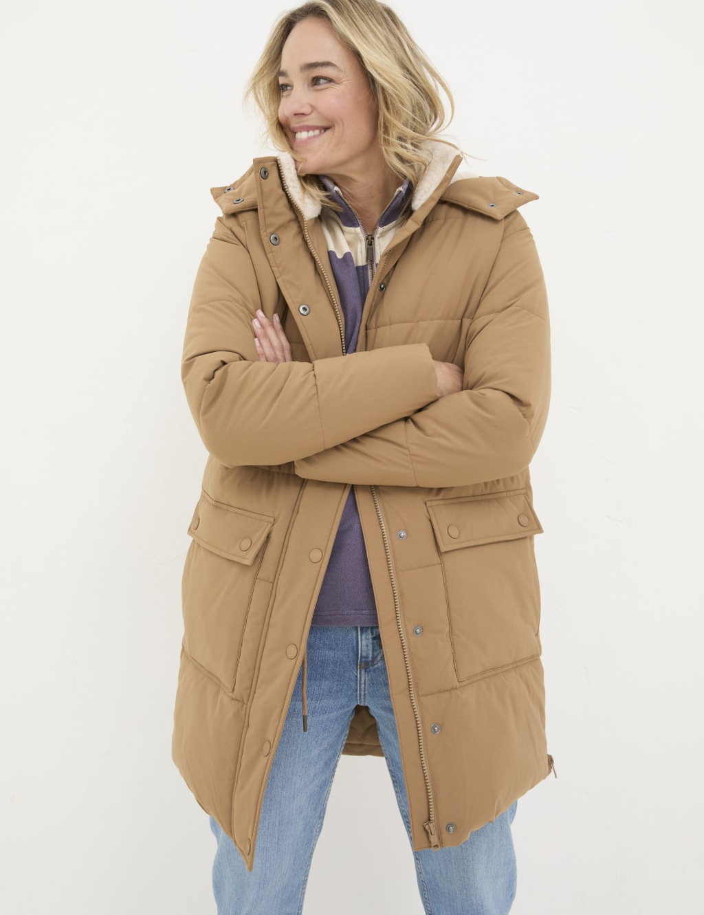 Women s Casual Coats Jackets at M S