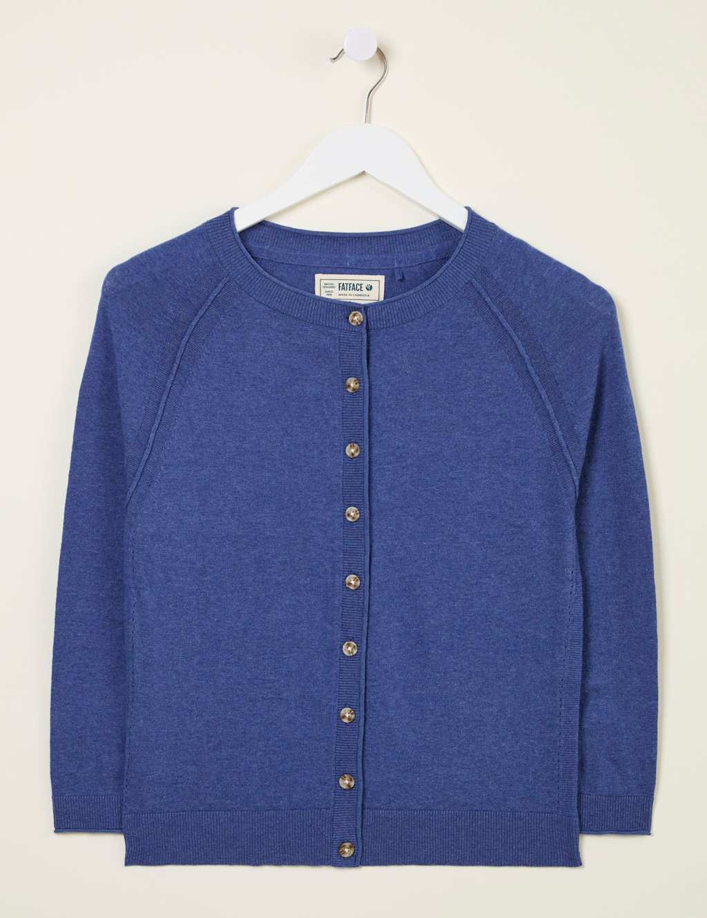 Pure Cotton Textured Cardigan