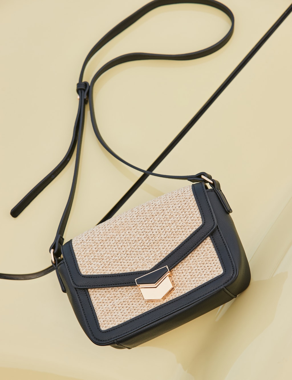 SOSANDAR Cross Body Bag Natural