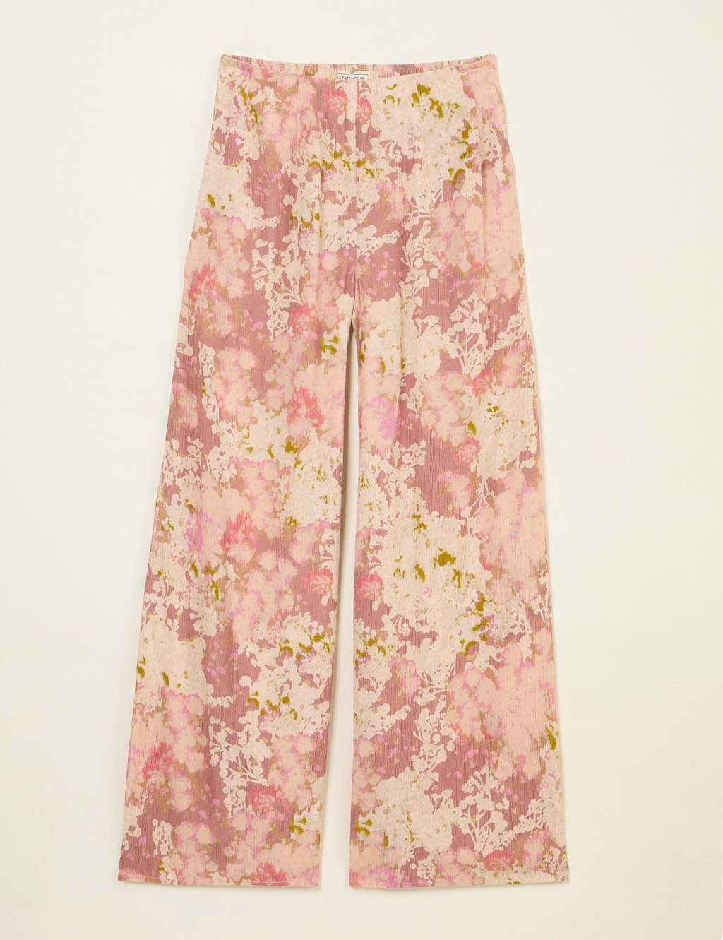 Floral Elasticated Waist Wide Leg Culottes