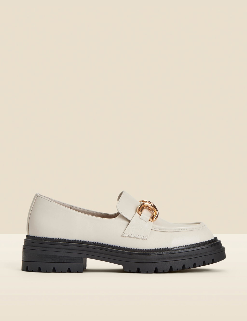 Cream shoes m&s hot sale