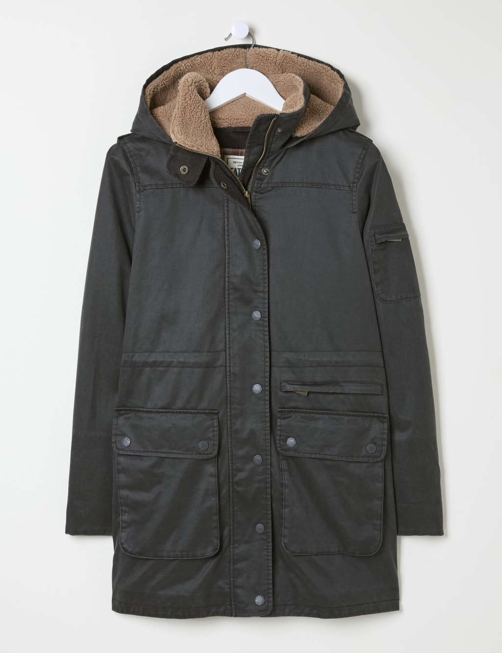 Cotton Rich Longline Utility Coat