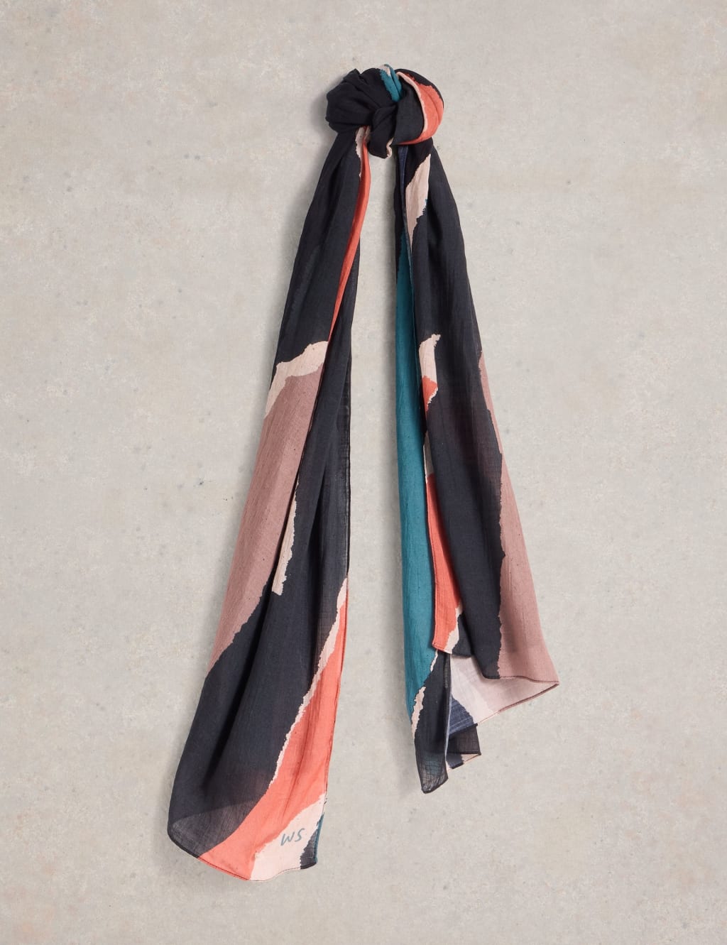 Cotton Blend Printed Scarf