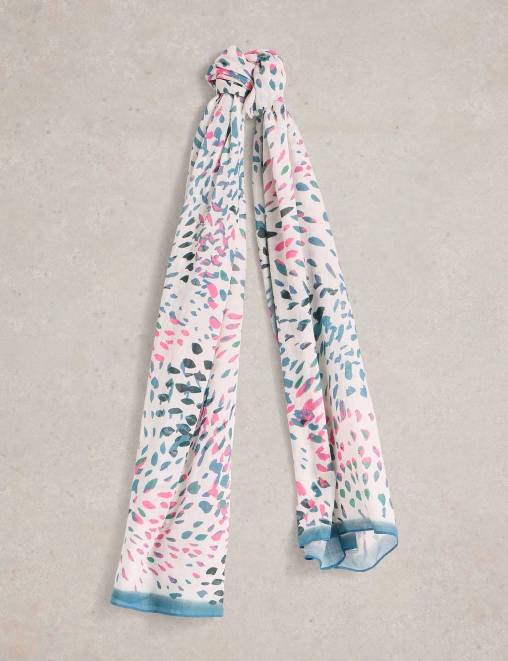 Cotton Blend Firework Scarf