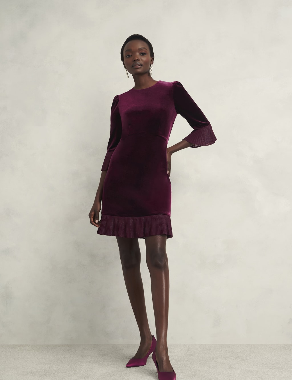 Purple Dresses at M S