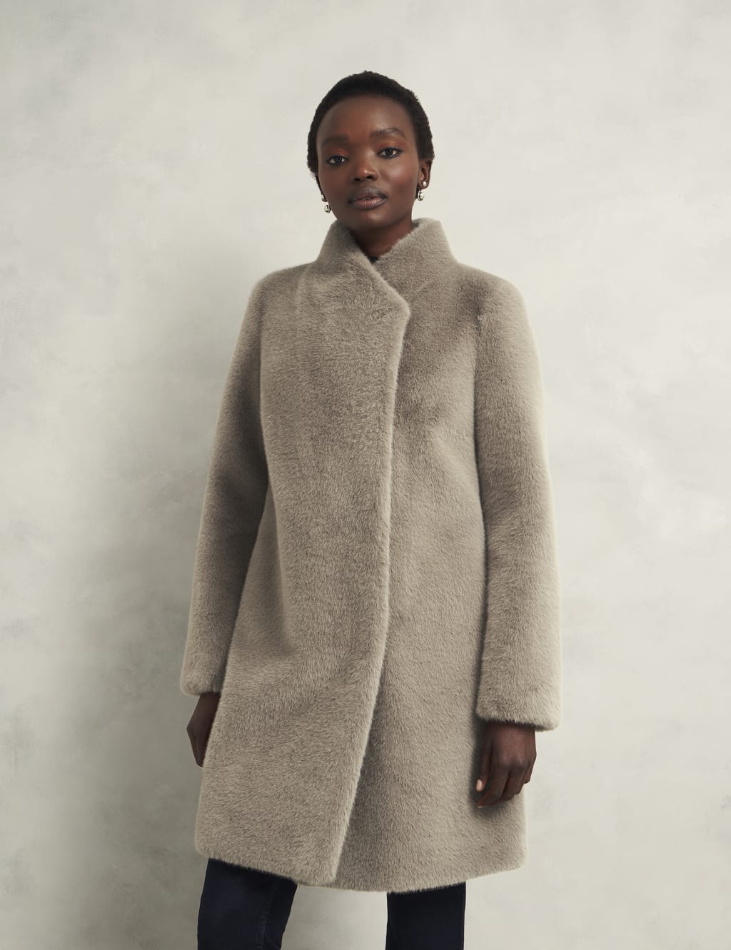 Women s Faux Fur Coats at M S