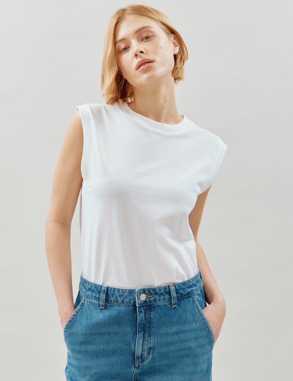 Pure Cotton Tank Top