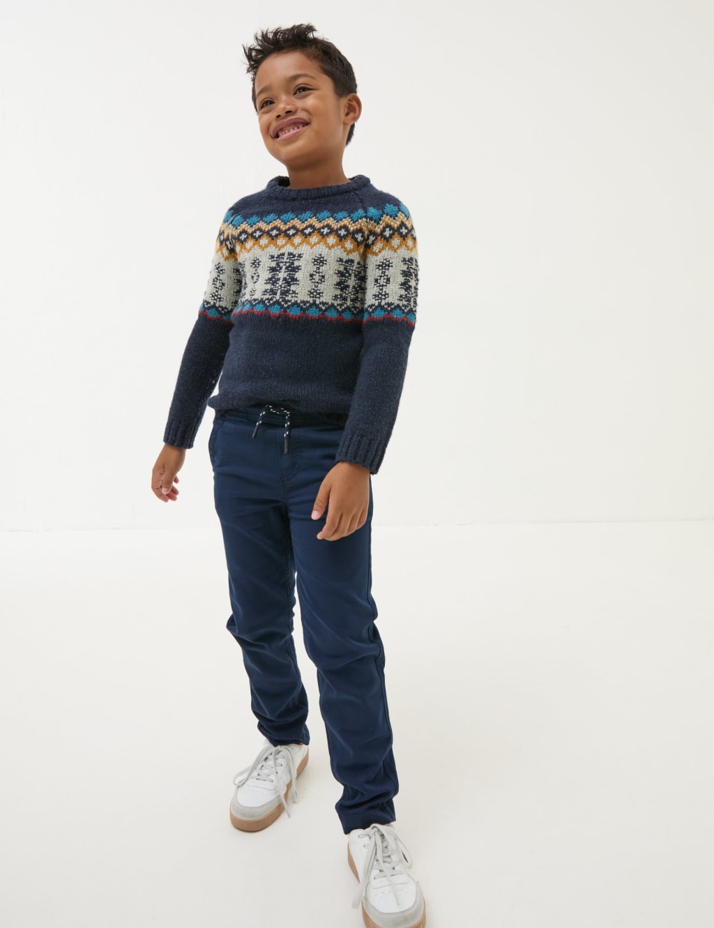 Boys navy suit trousers online