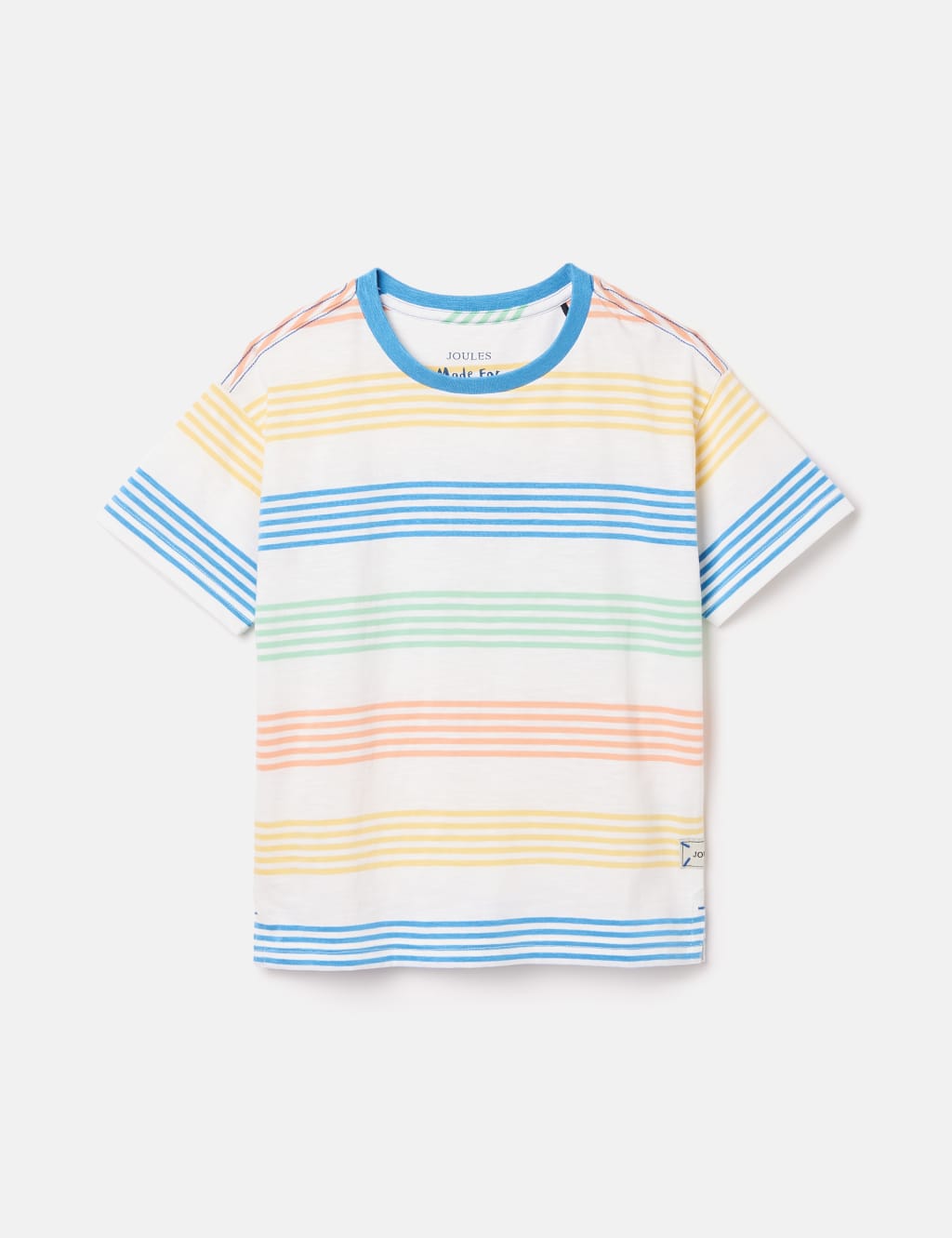 Pure Cotton Striped T-Shirt (2-12 Yrs)