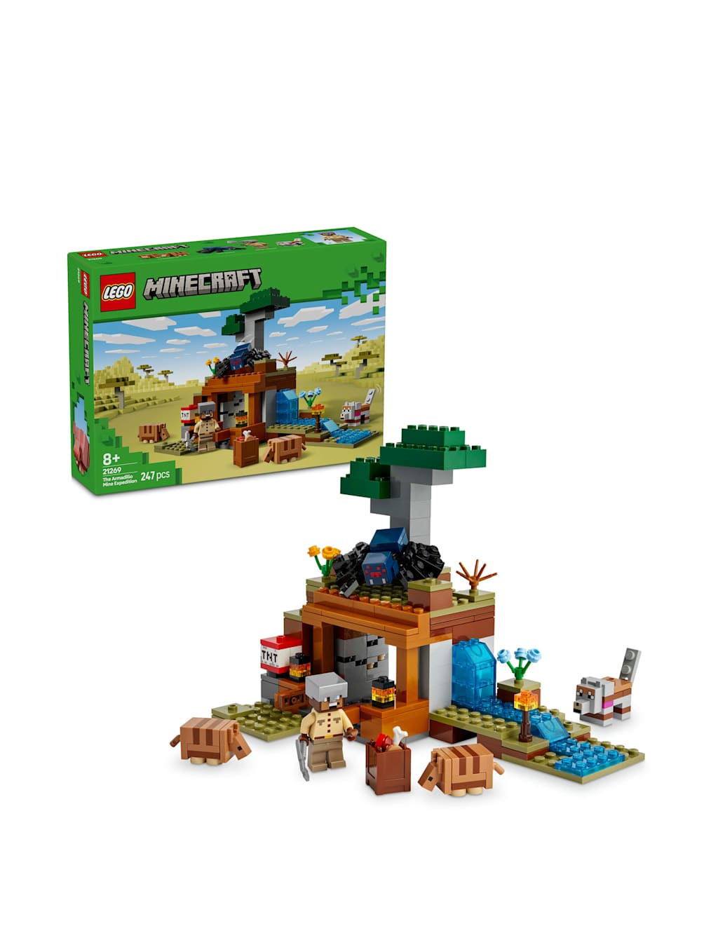 LEGO® Minecraft The Armadillo Mine Expedition  (8+ Yrs)