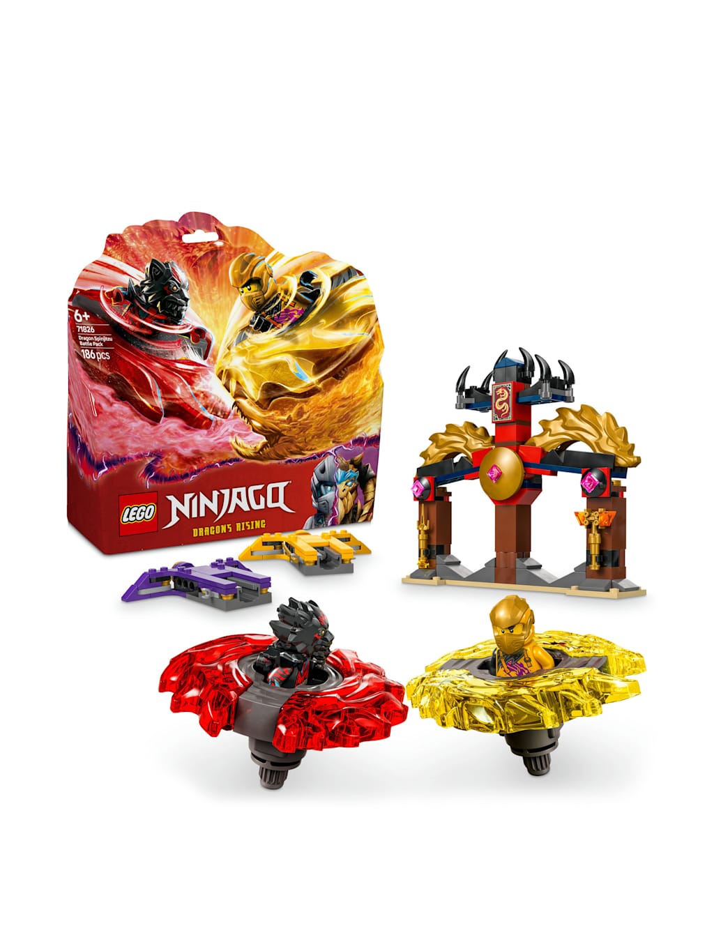 LEGO® NINJAGO Dragon Spinjitzu Battle Pack Set  (6+ Yrs)