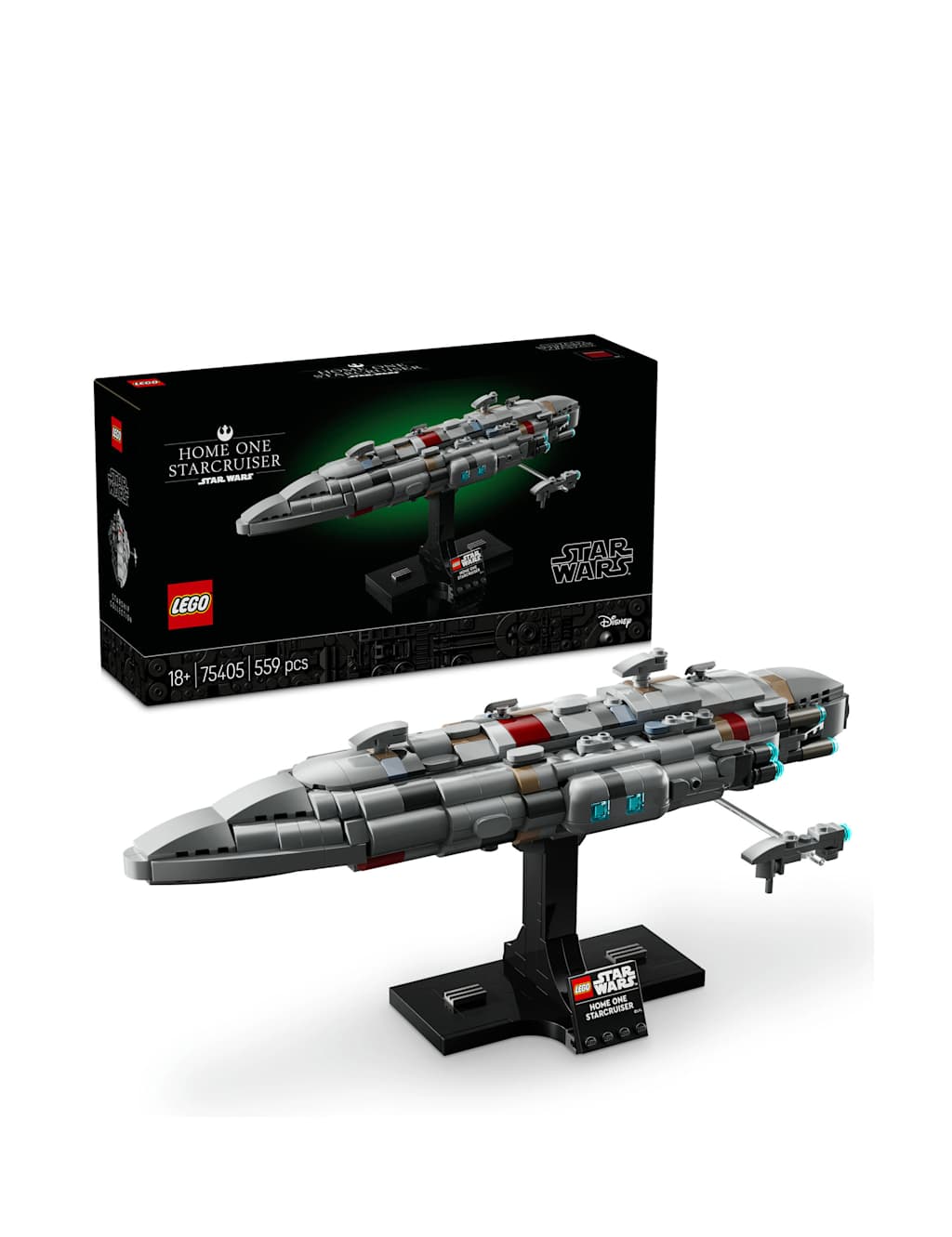 LEGO® Star Wars Home One Starcruiser model Set  (18+ Yrs)
