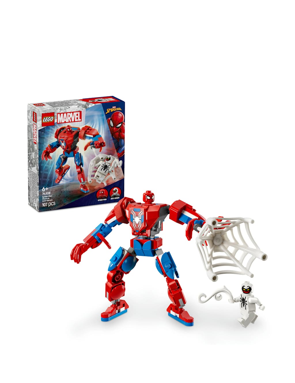 LEGO® Marvel Spider-Man Mech vs. Anti-Venom Set (6+ Yrs)