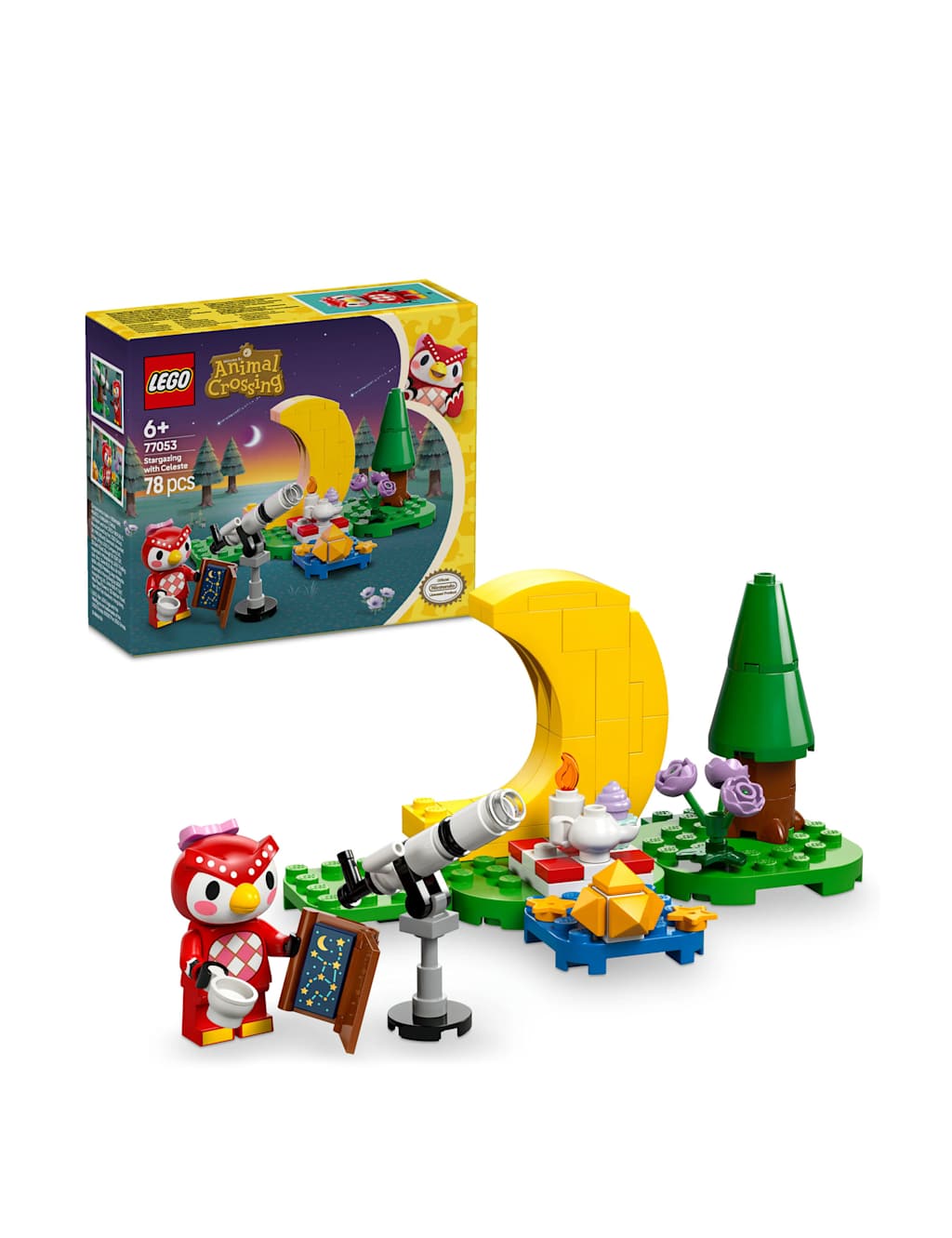LEGO® Animal Crossing Stargazing with Celeste  (6+ Yrs)