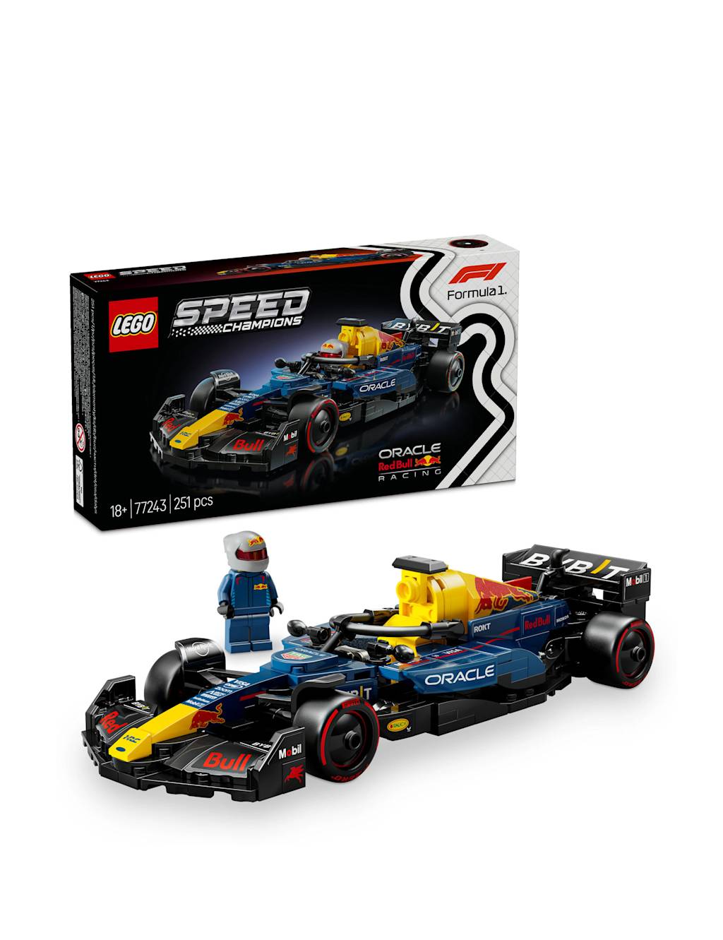 LEGO® Speed Champions Oracle Red Bull Racing RB20 F1 Race Car 77243 (18+ Yrs)