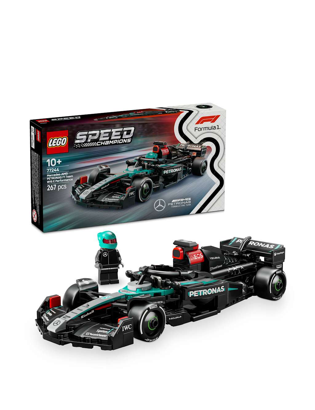 LEGO® Speed Champions Mercedes-AMG  F1 W15 Race Car 77244 (10+ Yrs)