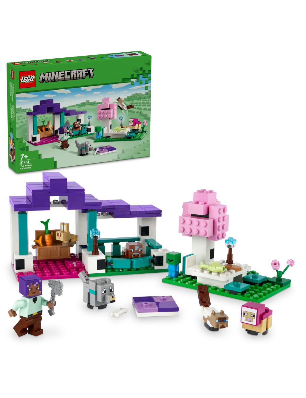 LEGO® Minecraft® The Animal Sanctuary Set 21253 (7+ Yrs)
