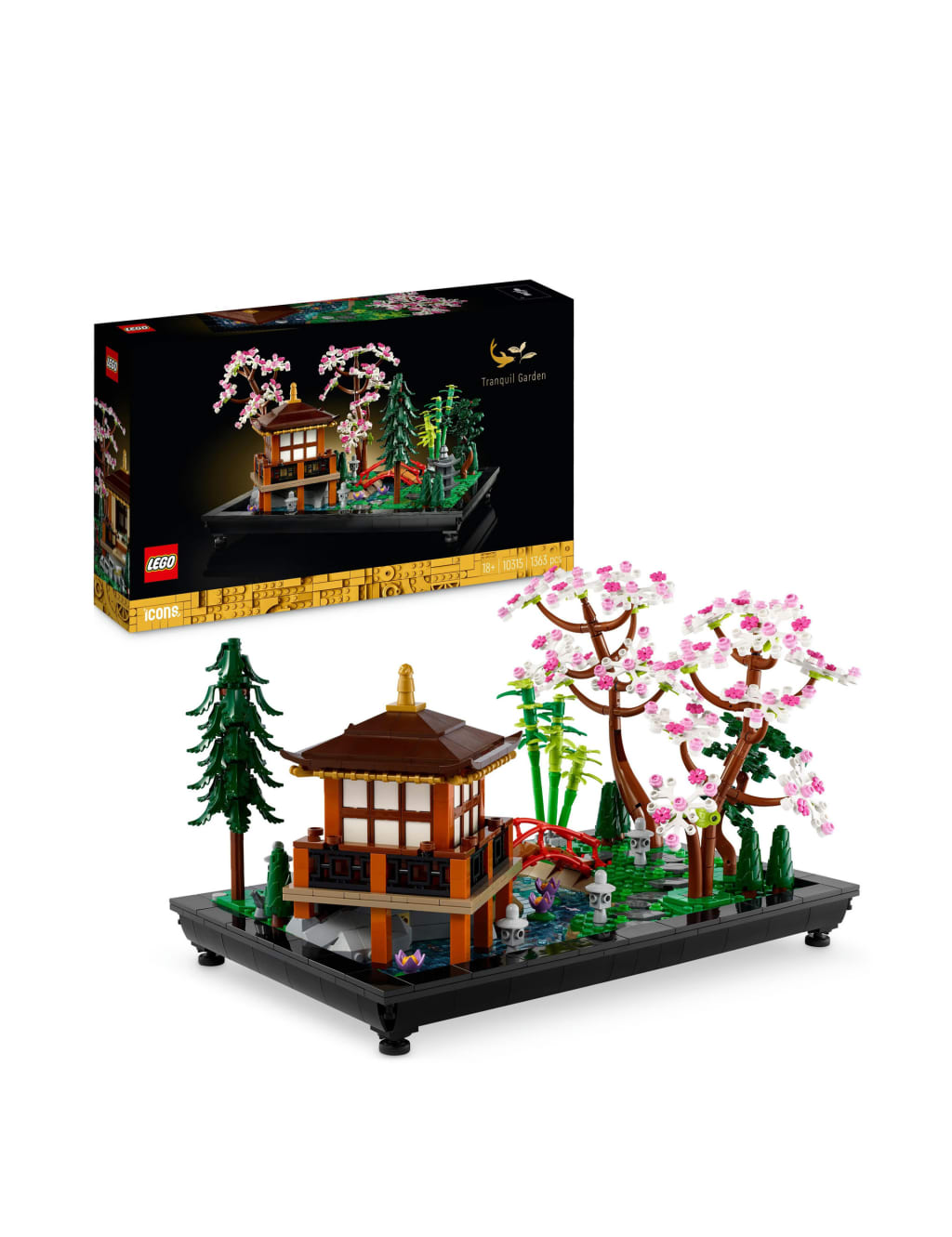 LEGO®  Icons Tranquil Garden Set for Adults 10315 (18+ Yrs)
