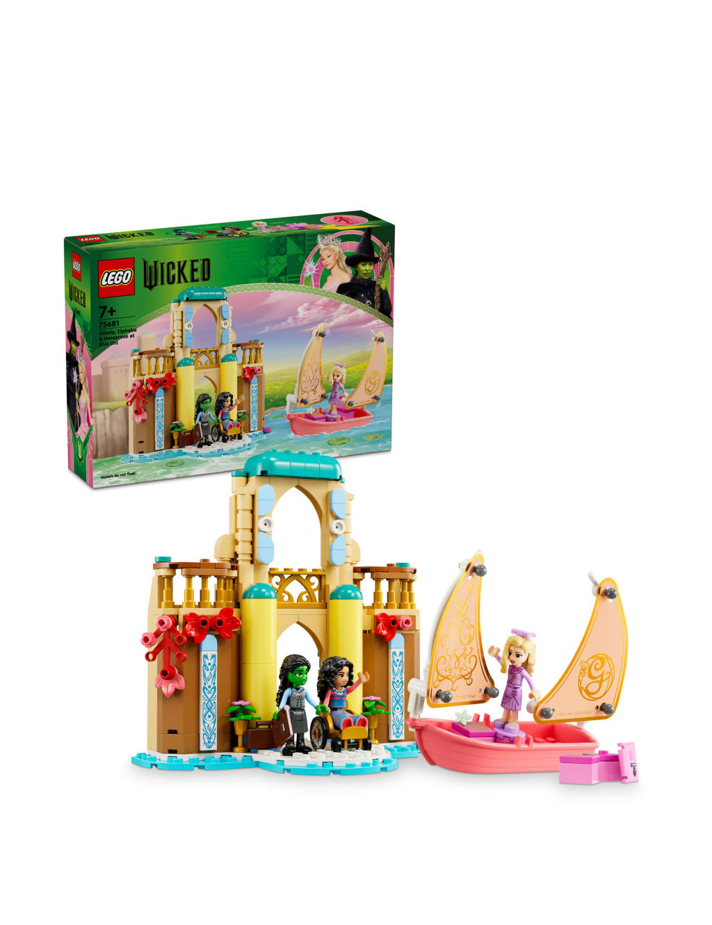 LEGO® Wicked Glinda, Elphaba & Nessarose at Shiz University Building Set (7+ Yrs)