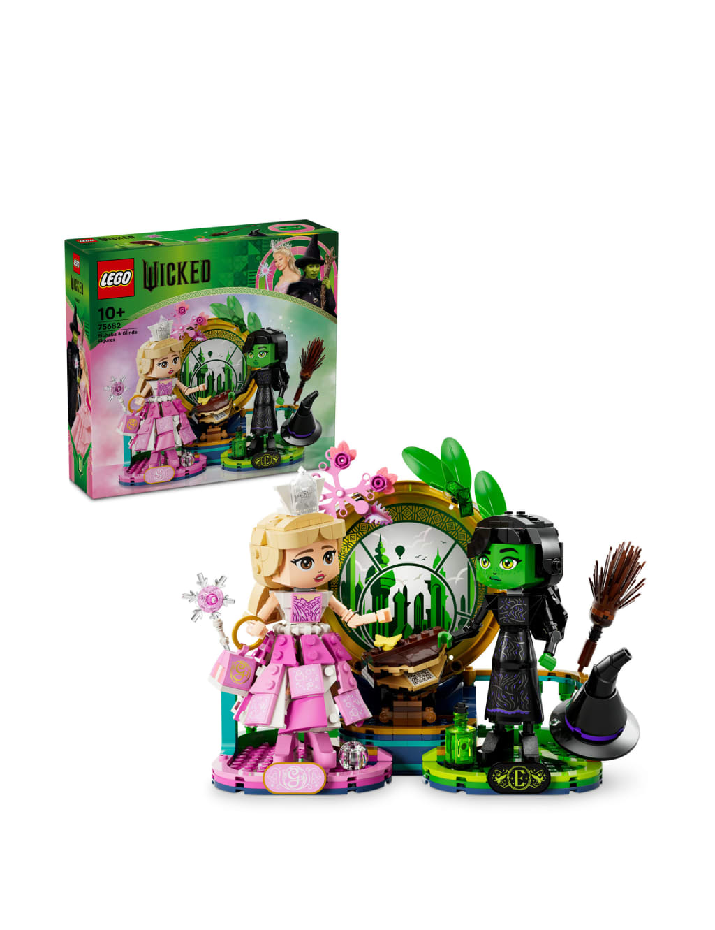 LEGO® Wicked Elphaba & Glinda Figures Fantasy Toy Construction Playset (10+ Yrs)