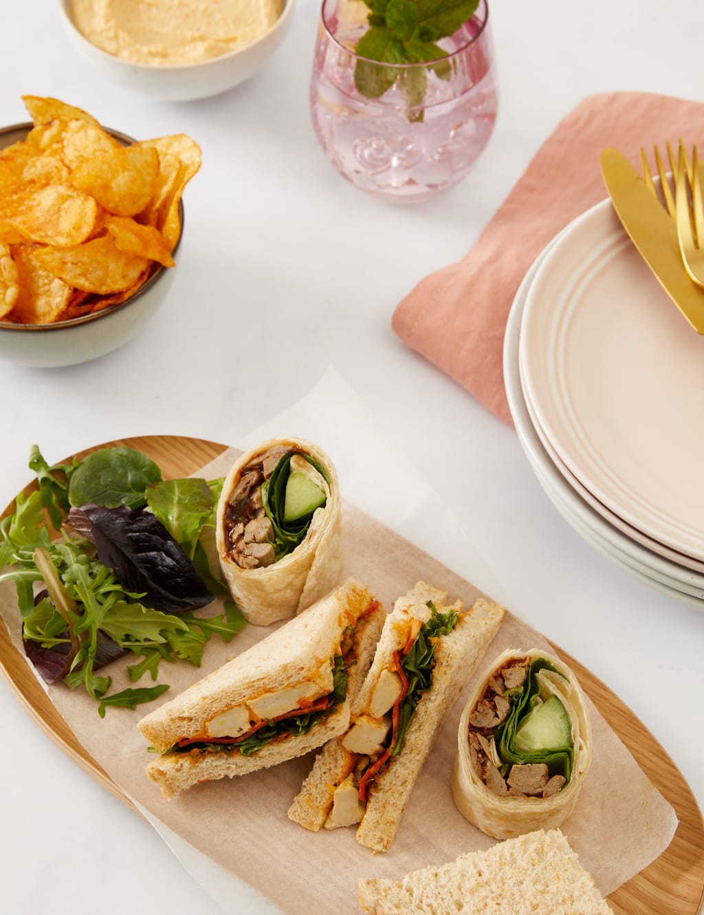 Plant Kitchen Sandwich Platter (14 Pieces)