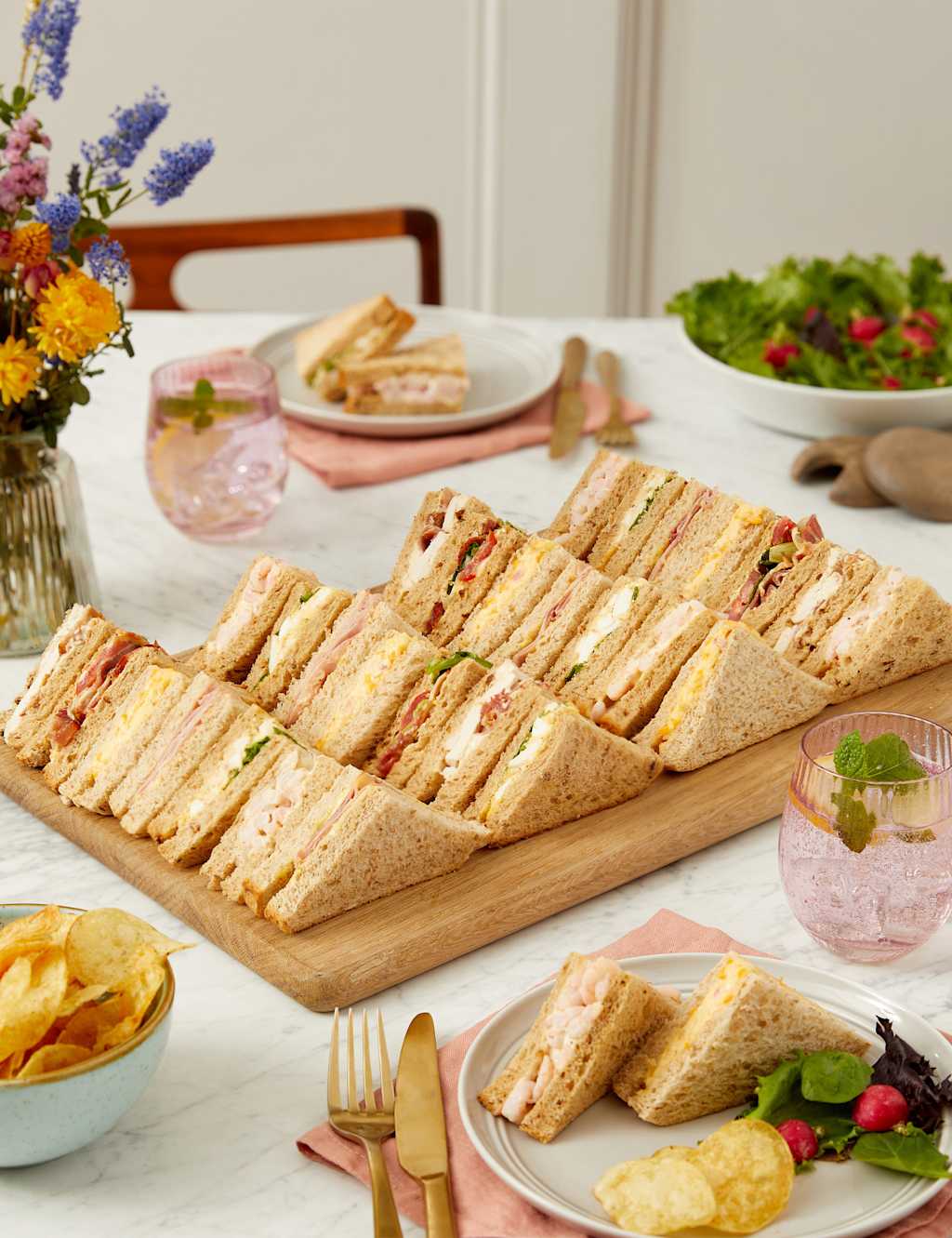 Party food from m&s shop