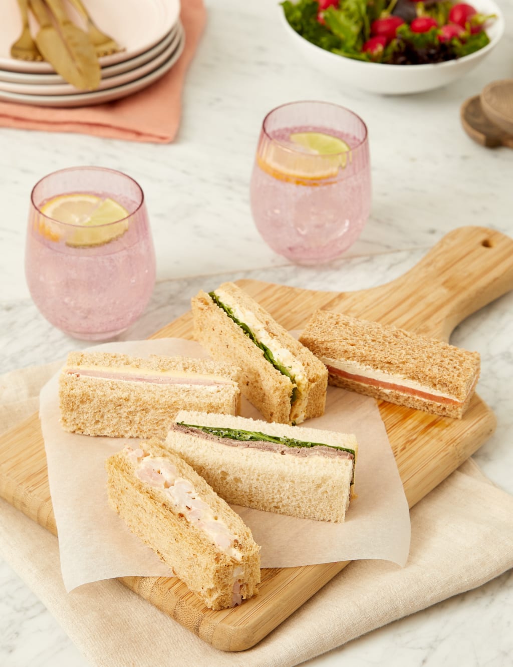 Afternoon Tea Sandwich Fingers (20 Pieces)