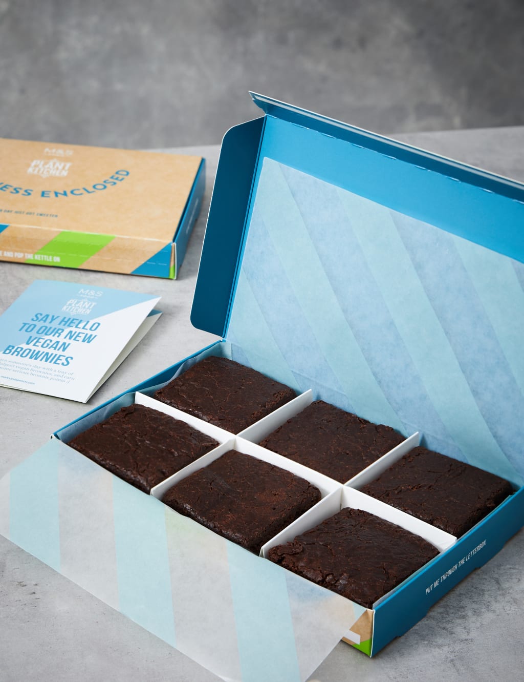 6 Plant Kitchen Chocolate Brownies