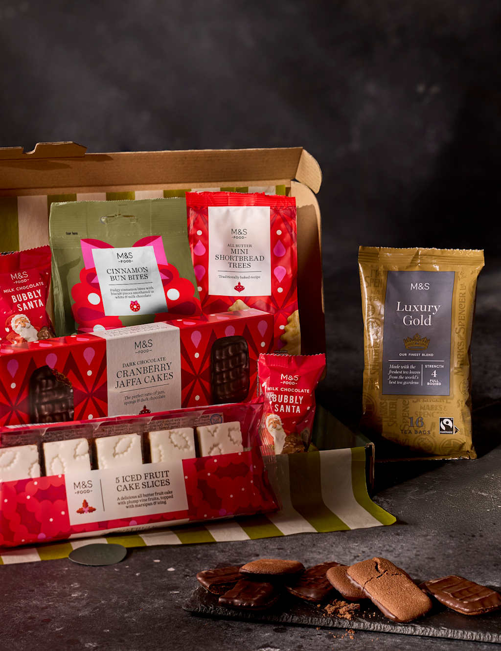 M&S Hampers The Festive Afternoon Tea Letterbox Gift