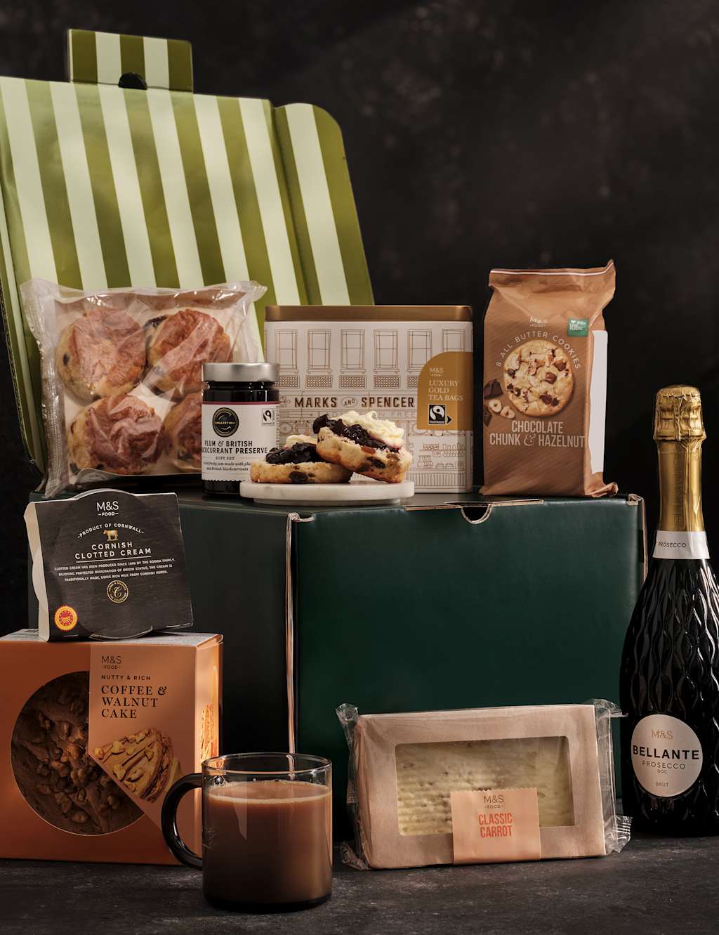 M&S Hampers The Prosecco Afternoon Tea Gift