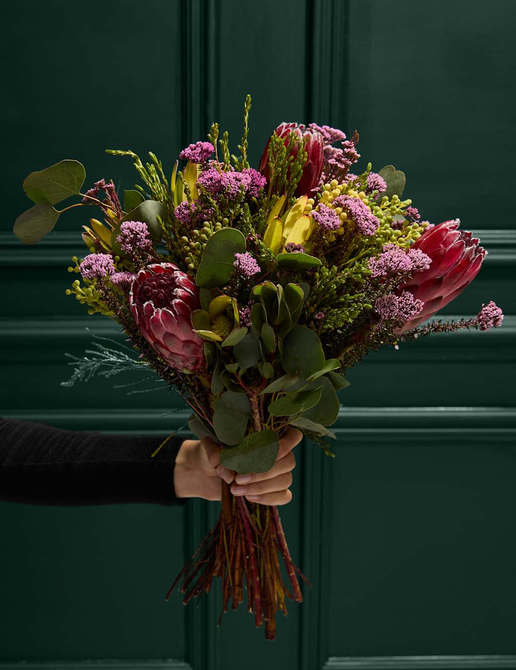 M&S Flower Market Protea & Eucalyptus Bouquet image