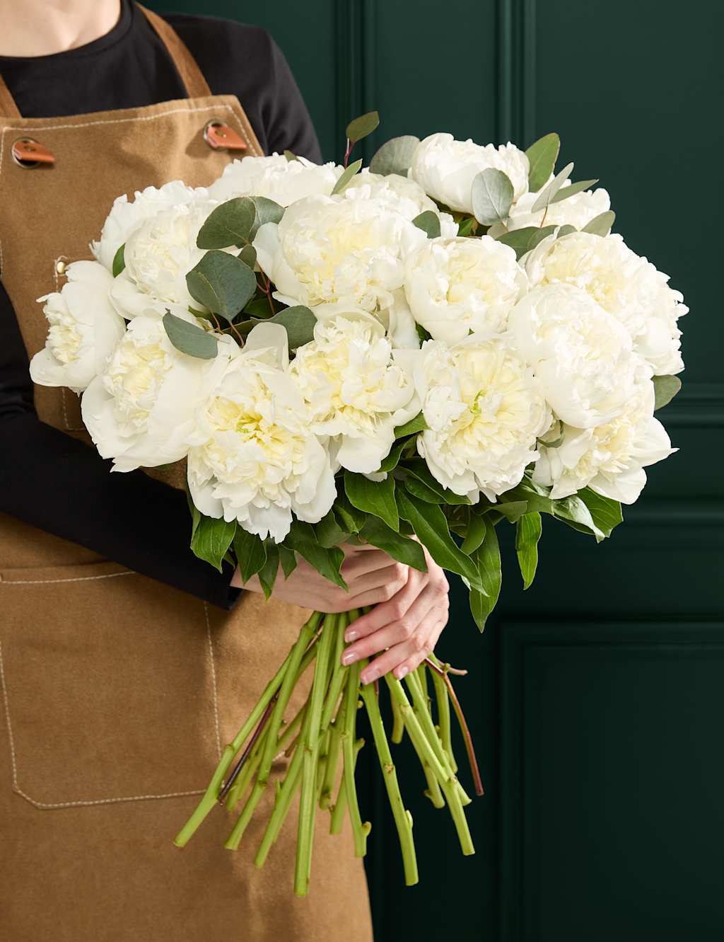 M&S Flower Market British White Peony Bouquet image