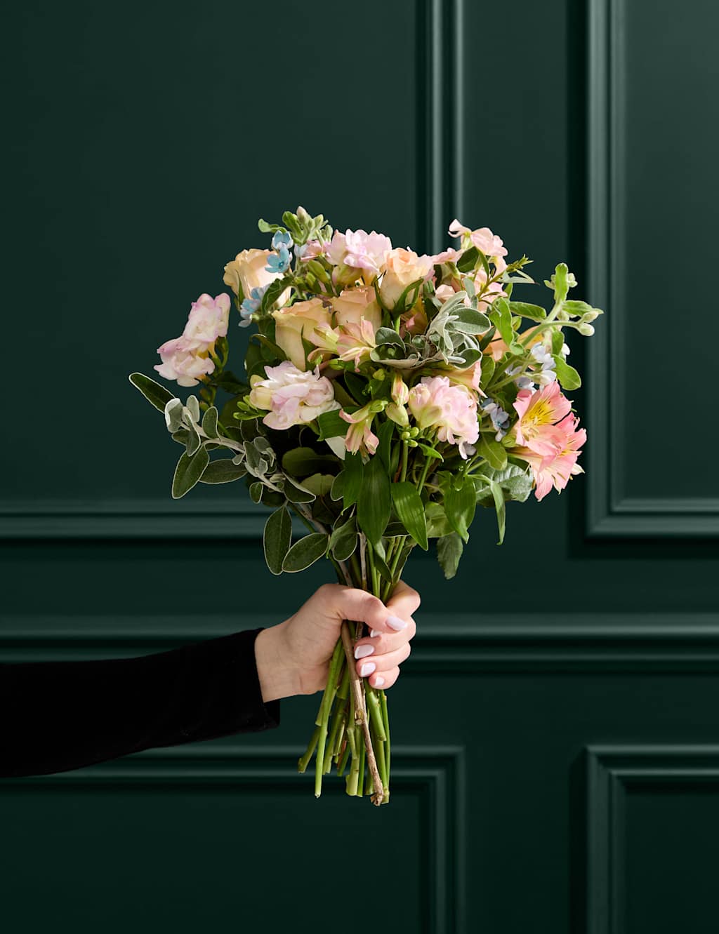 Sweetly Scented Rose Tweedia & Freesia Bouquet