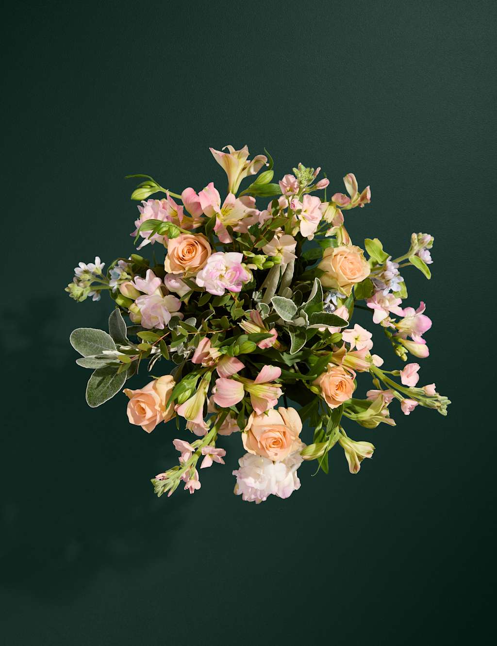 Sweetly Scented Rose Tweedia & Freesia Bouquet