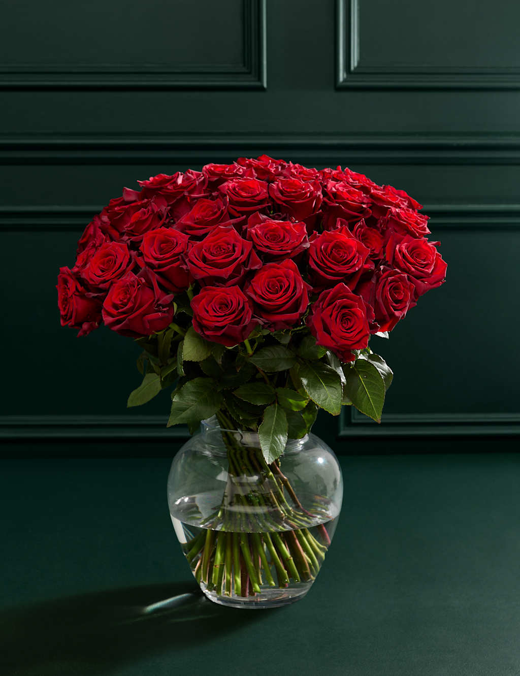 M&S Flower Market Valentine's Exquisite Red Rose Bouquet image