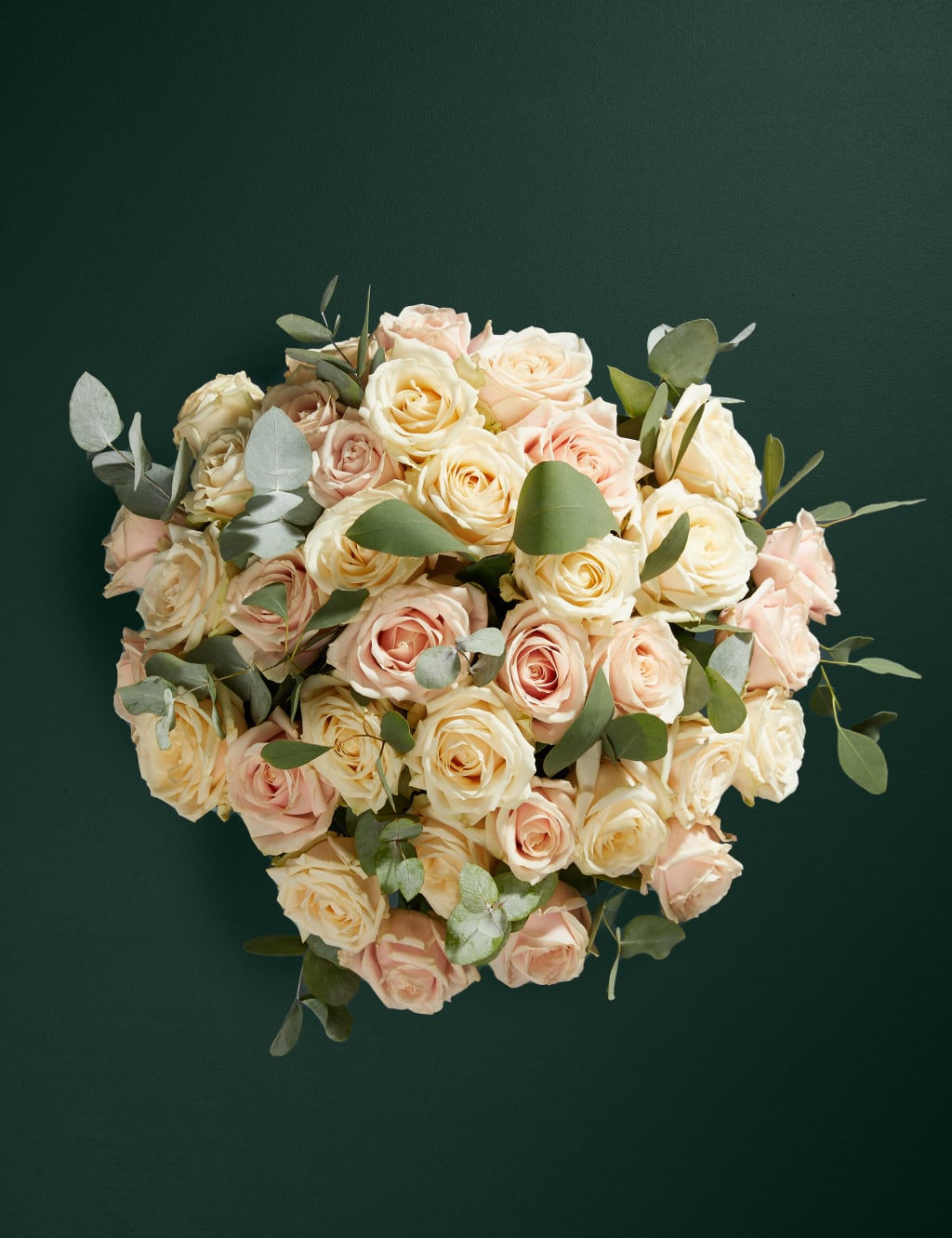 Luxury Rose Bouquet with Champagne, Truffles, Chocolates & Florentines