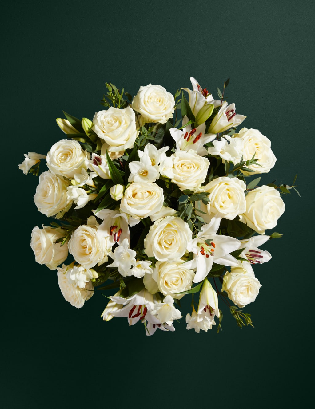 Birthday Rose Bouquet with Chocolates & Scented Candle