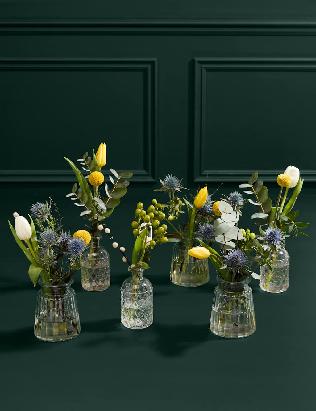 Easter Floral Place Settings with Vases