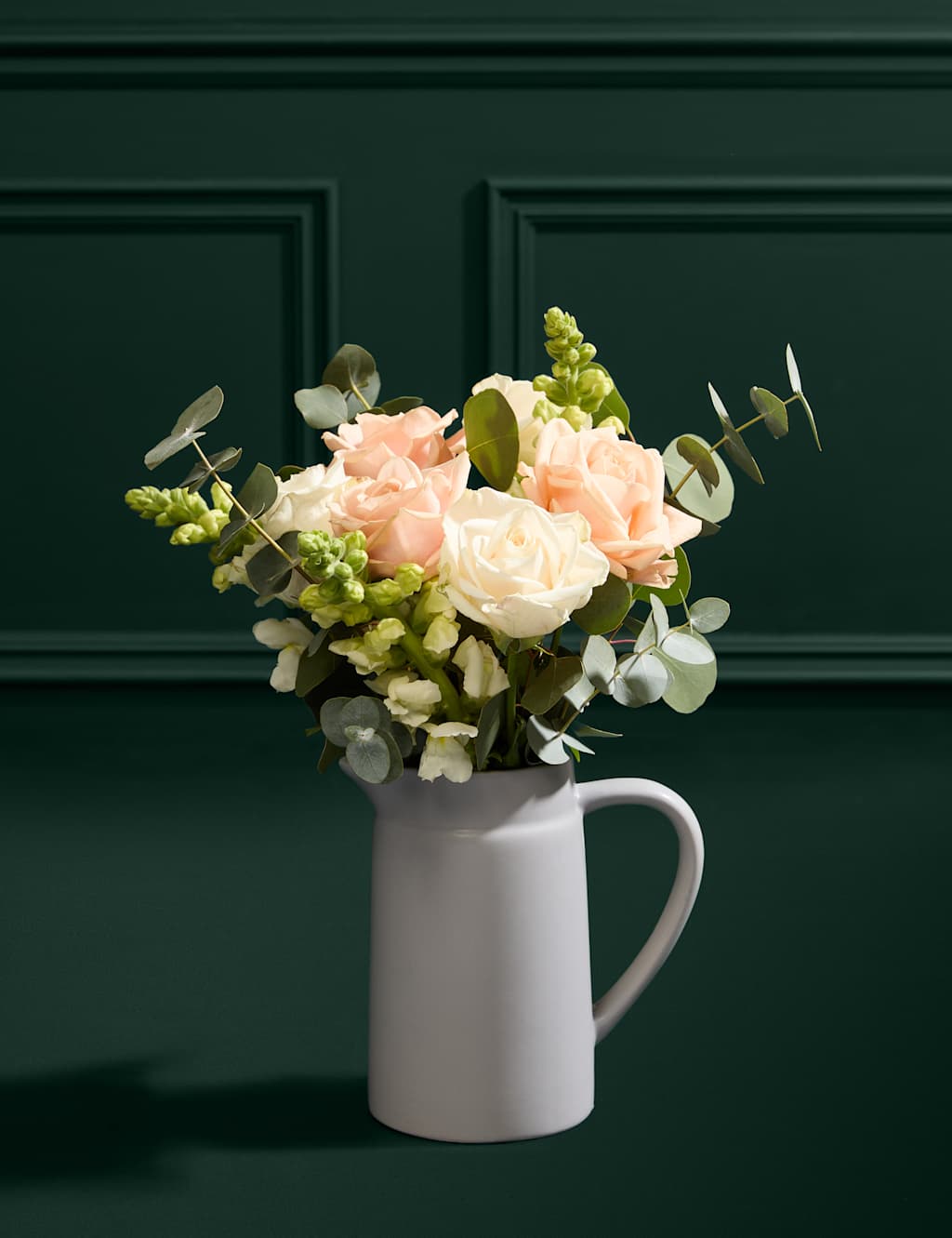 Easter Rose & Antirhinum Bouquet with Jug