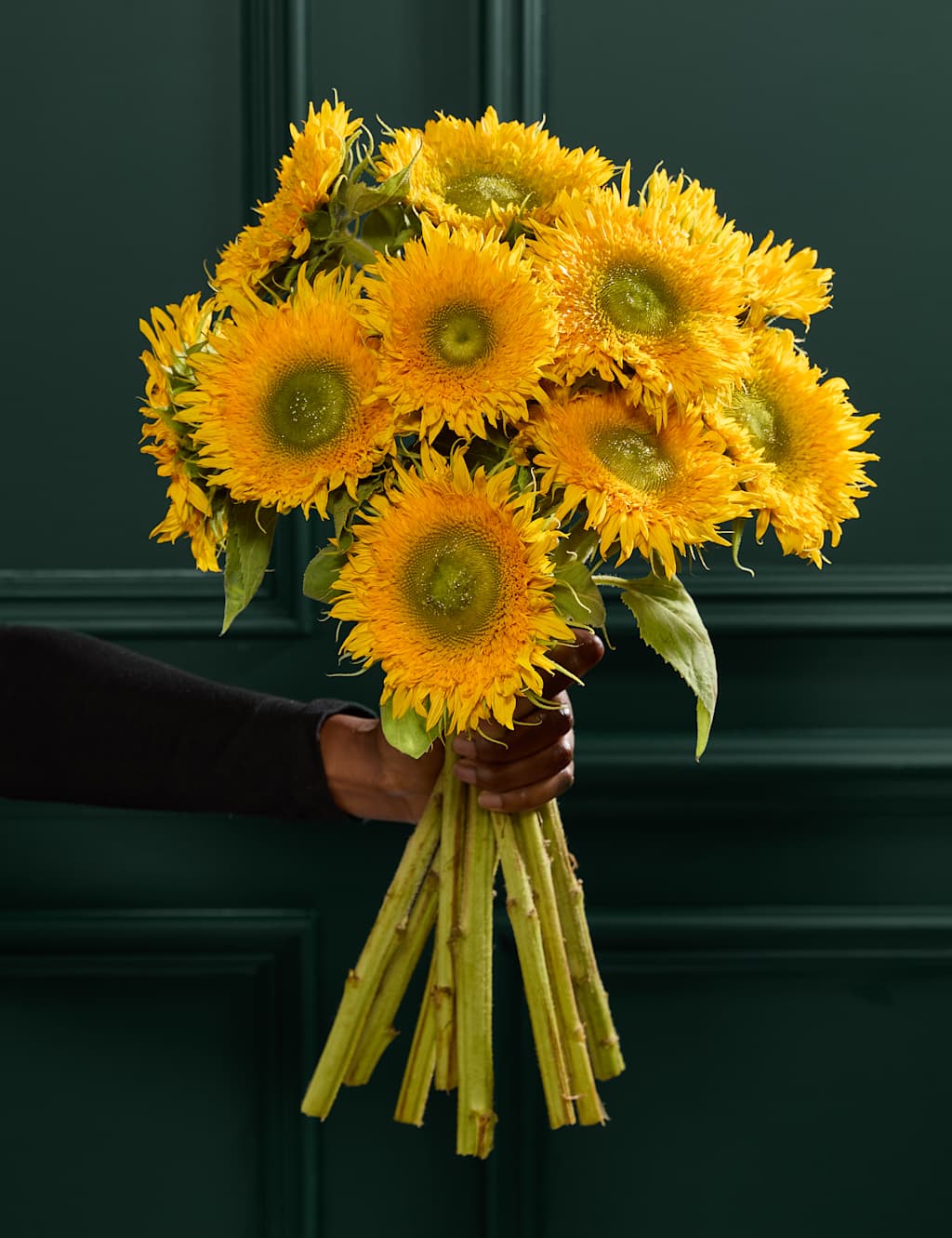 M&S Flower Market Teddy Sunflower Bouquet image
