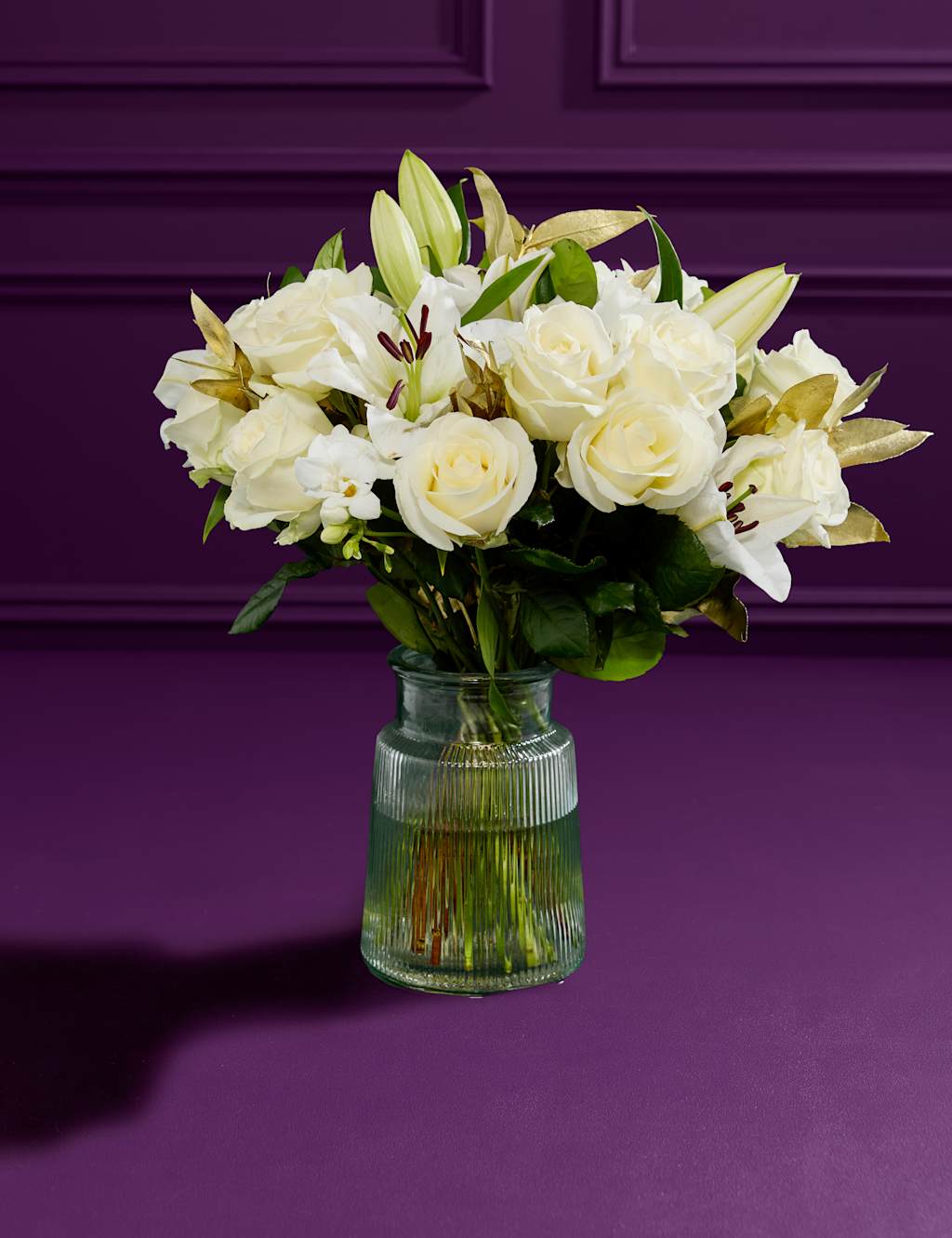 M&S X Dame Joan Collins Dame Joan Collins Bouquet with Vase