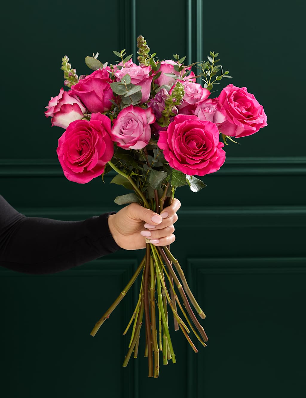 M&S Flower Market Mother's Day Bright Rose & Antirrhinum Bouquet image